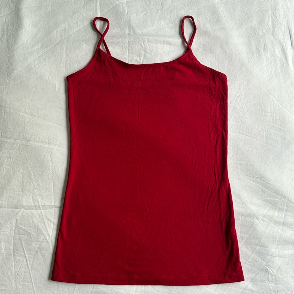 Red Basic Time And Tru Tank